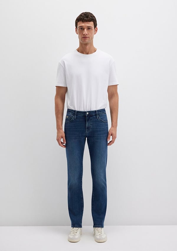 Mavi MARTIN Premium Blue Gölgeli Koyu Mavi Denim Erkek Kot Pantolon