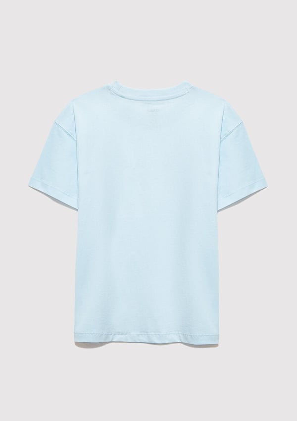 Mavi MAVİ BASKILI LOGO TİŞÖRT Delicate Blue Açık Mavi Erkek Çocuk T-Shirt