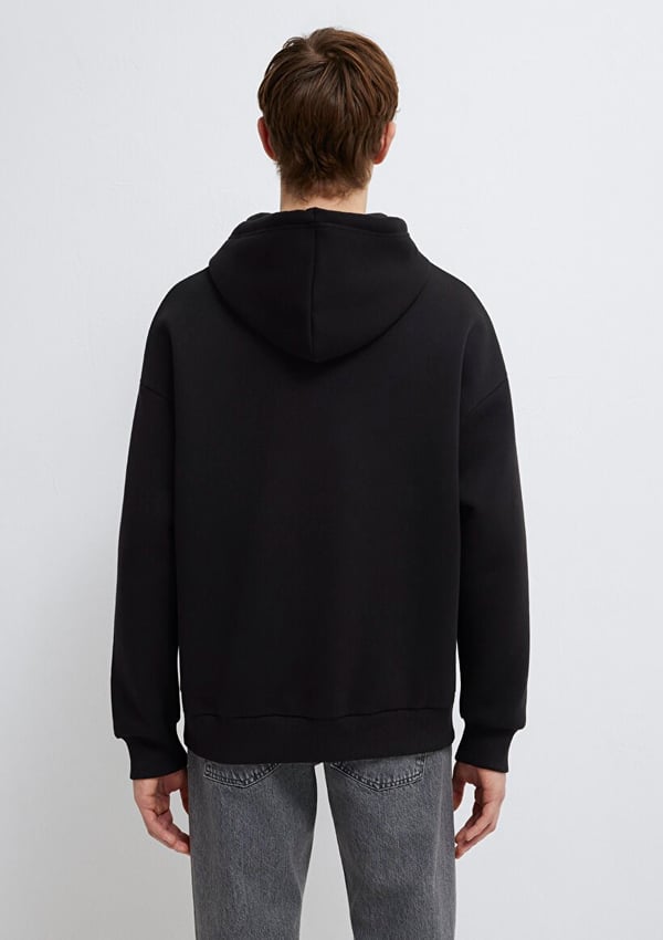 Mavi MAVİ BASKILI SWEATSHIRT Black Siyah Erkek Sweatshirt