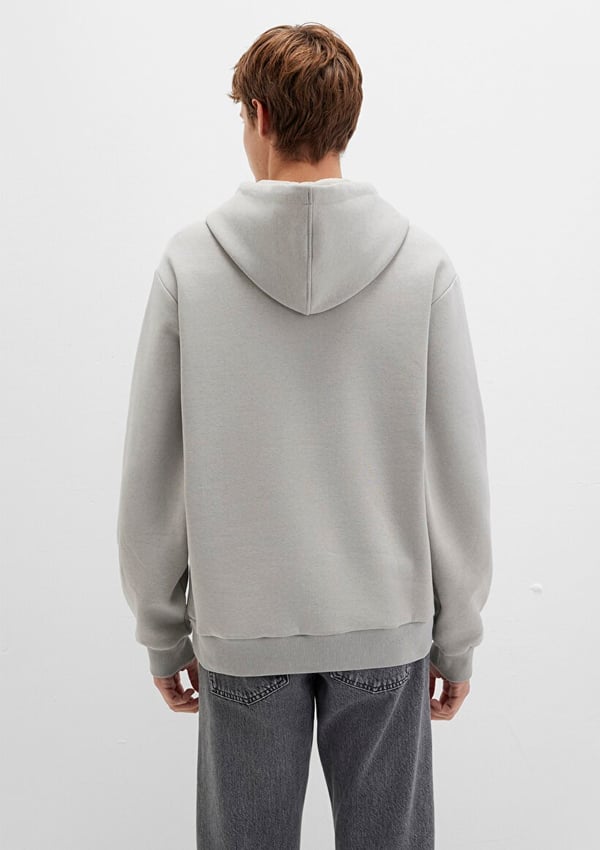 Mavi MAVi BASKiLi SWEATSHiRT Mineral Gri Gri Erkek Sweatshirt