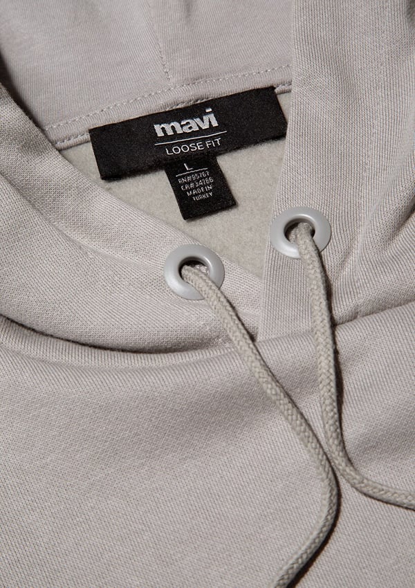 Mavi MAVi BASKiLi SWEATSHiRT Mineral Gri Gri Erkek Sweatshirt