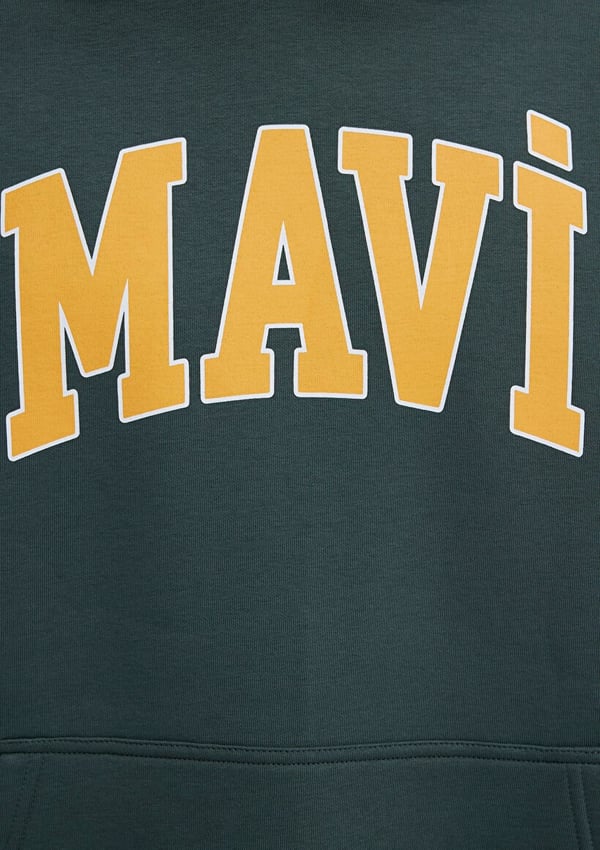 Mavi MAVi BASKiLi SWEATSHiRT Yosun YeSili Petrol Erkek Sweatshirt