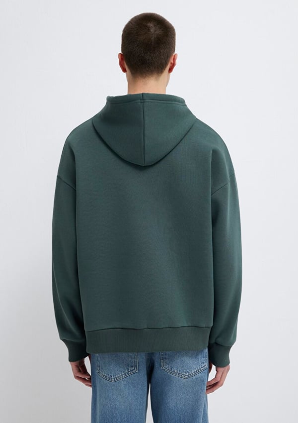 Mavi MAVi BASKiLi SWEATSHiRT Yosun YeSili Petrol Erkek Sweatshirt