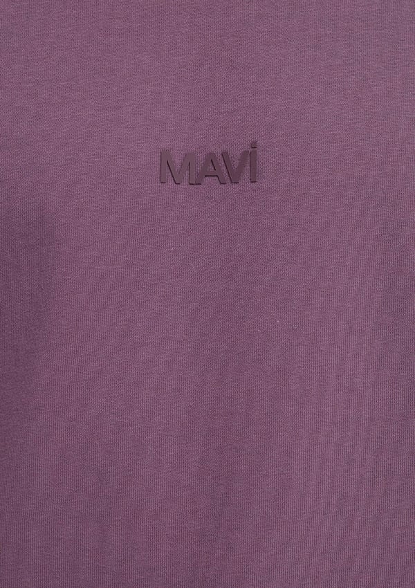 Mavi MAVİ BASKILI TİŞÖRT Flint Lila Erkek T-Shirt