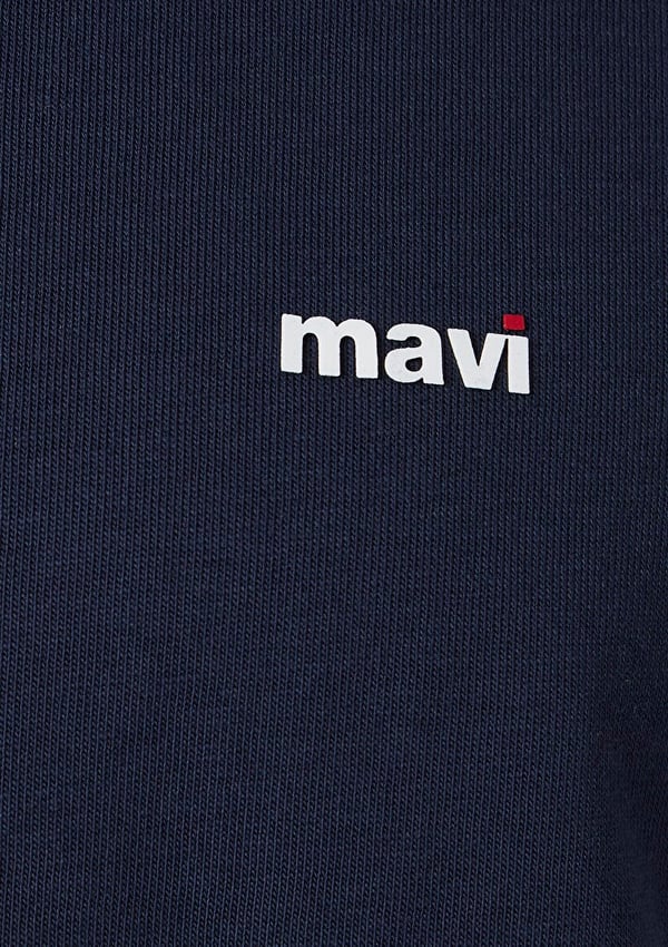Mavi MAVİ BASKILI TİŞÖRT Gece Lacivert Lacivert Erkek T-Shirt