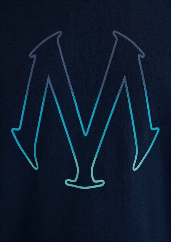 Mavi MAVi BASKiLi TİŞÖRT Gece Lacivert Lacivert Erkek T-Shirt