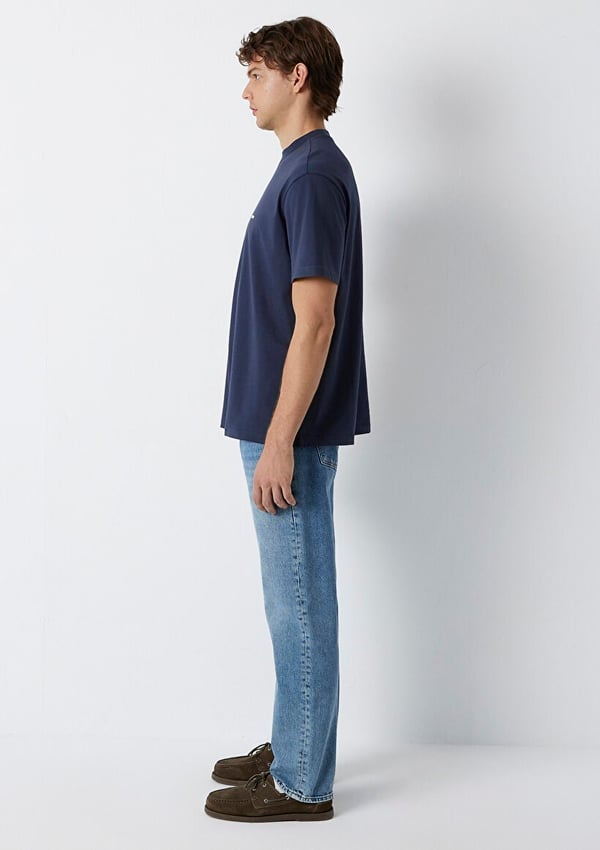 Mavi MAVİ BASKILI TİŞÖRT Gece Lacivert Lacivert Erkek T-Shirt