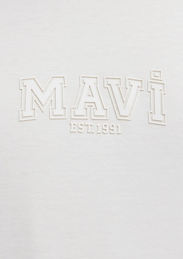 Mavi MAVİ BASKILI TİŞÖRT Kırık Beyaz Kırık Beyaz Erkek T-Shirt