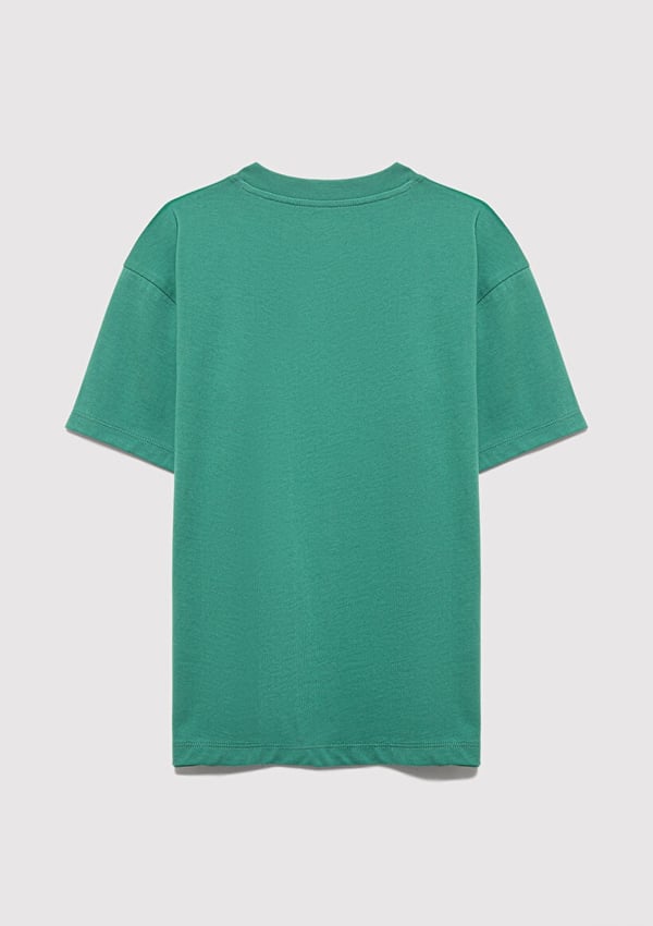 Mavi MAVİ BASKILI TİŞÖRT Köknar Yeşil Yeşil Erkek Çocuk T-Shirt