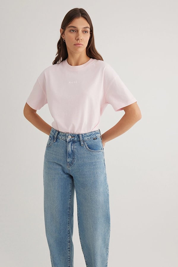 Mavi MAVI BASKILI TİŞÖRT Pink-a Boo Pembe Kadın T-Shirt