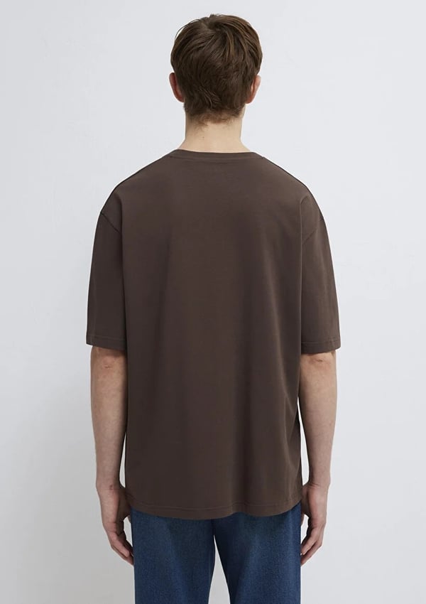 Mavi MAVi BASKiLi TİŞÖRT Seal Brown Kahverengi Erkek T-Shirt