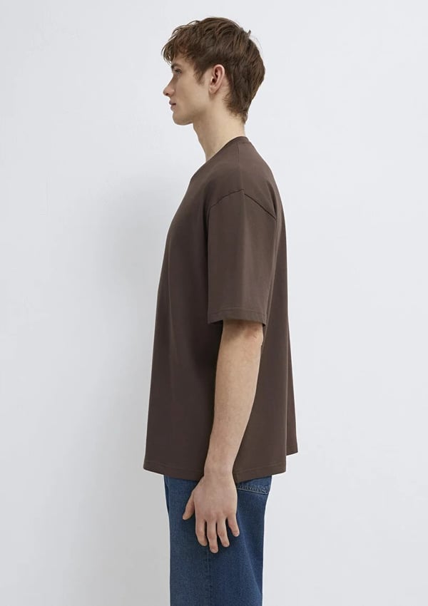 Mavi MAVi BASKiLi TİŞÖRT Seal Brown Kahverengi Erkek T-Shirt