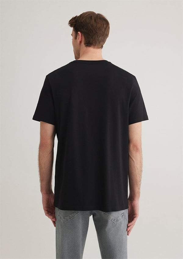Mavi MAVİ BASKILI TİŞÖRT   Siyah Siyah Erkek T-Shirt