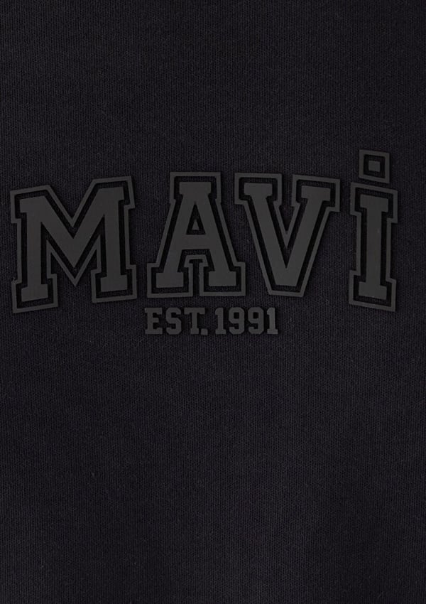 Mavi MAVİ BASKILI TİŞÖRT Siyah Siyah Erkek T-Shirt