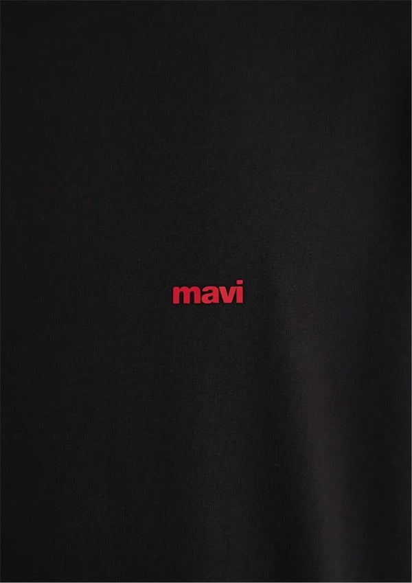 Mavi MAVi BASKiLi TİŞÖRT Siyah Siyah Erkek T-Shirt