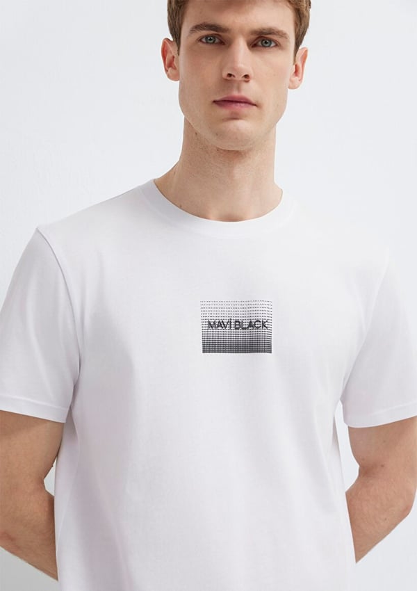 Mavi MAVİ BLACK TİŞÖRT Beyaz Beyaz Erkek T-Shirt