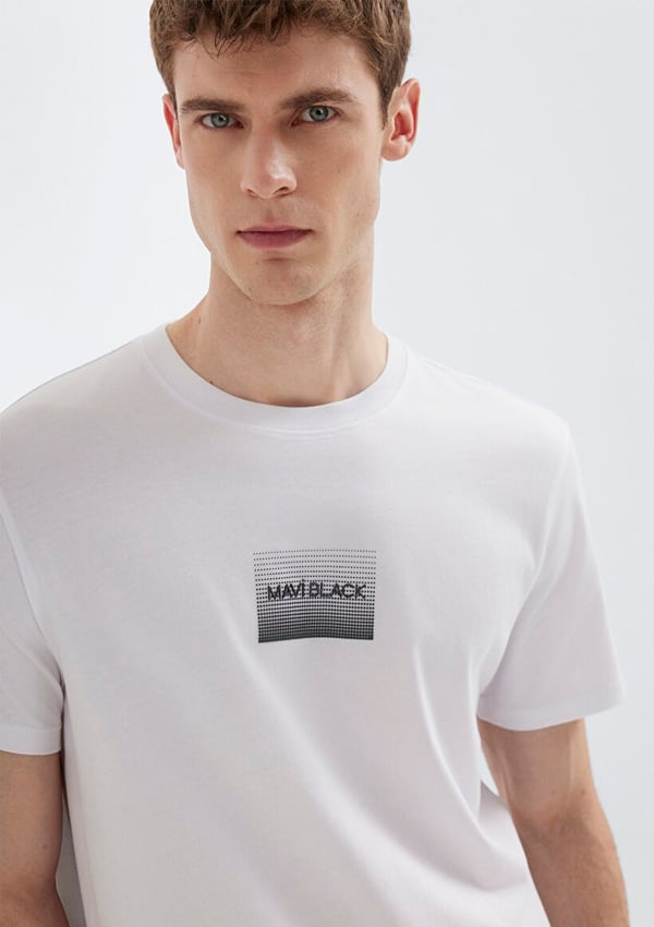 Mavi MAVİ BLACK TİŞÖRT Beyaz Beyaz Erkek T-Shirt