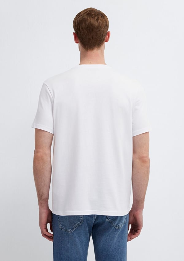 Mavi MAVİ BLACK TİŞÖRT Beyaz Beyaz Erkek T-Shirt
