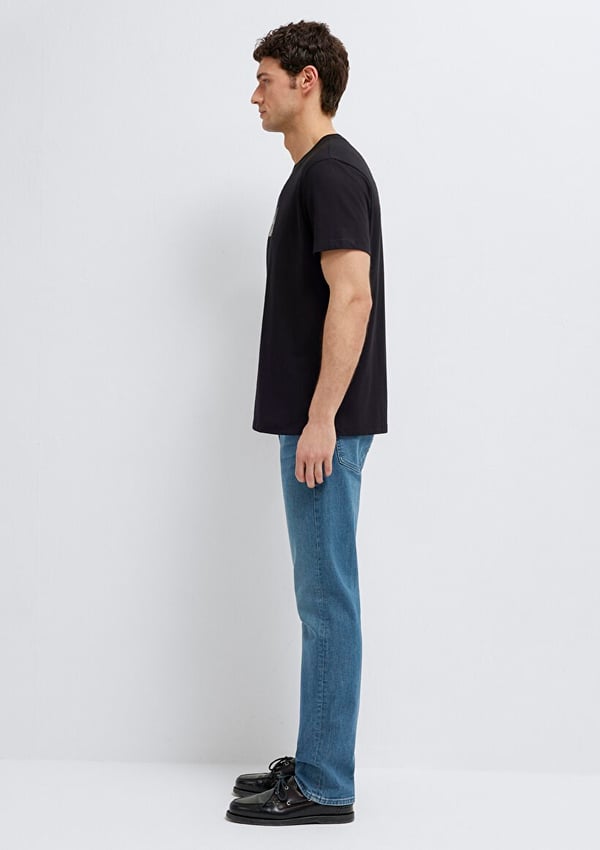 Mavi MAVİ BLACK TİŞÖRT Jet Siyah Siyah Erkek T-Shirt