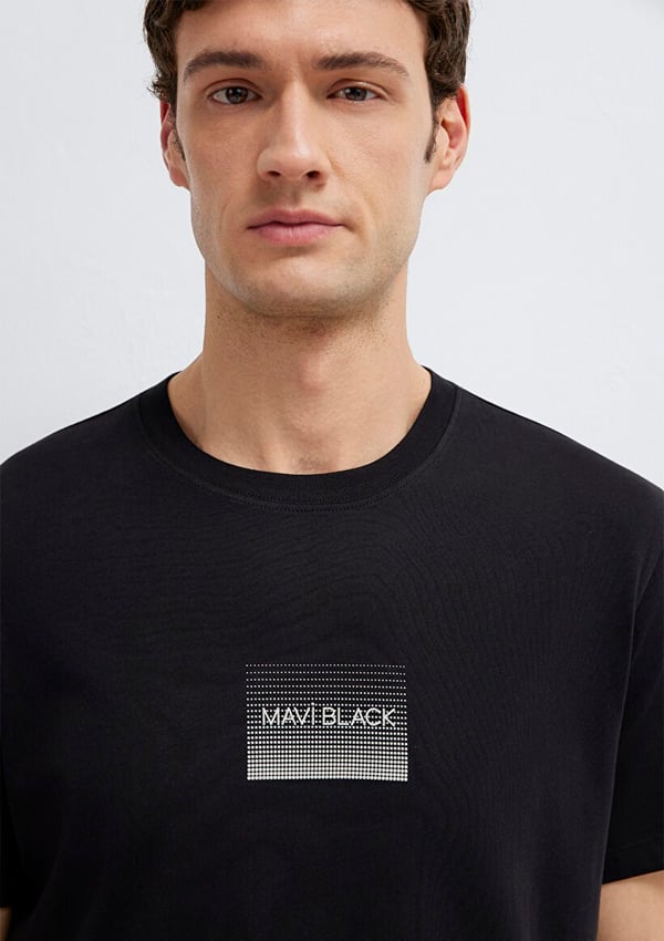 Mavi MAVİ BLACK TİŞÖRT Jet Siyah Siyah Erkek T-Shirt