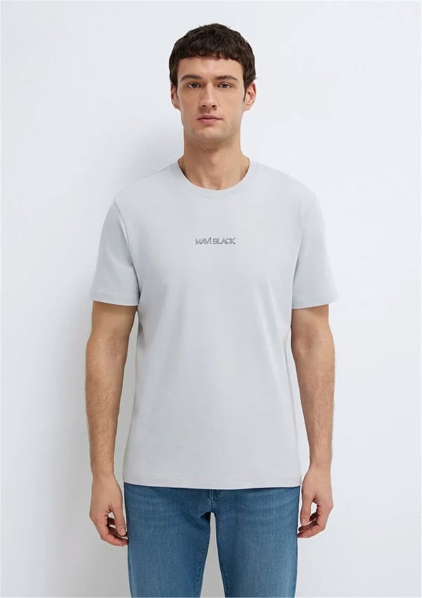 Mavi MAVİ BLACK TİŞÖRT Pearl Blue Mavi Erkek T-Shirt