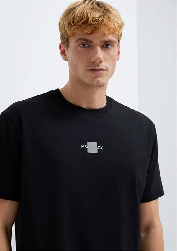 Mavi MAVİ BLACK TİŞÖRT Siyah Siyah Erkek T-Shirt