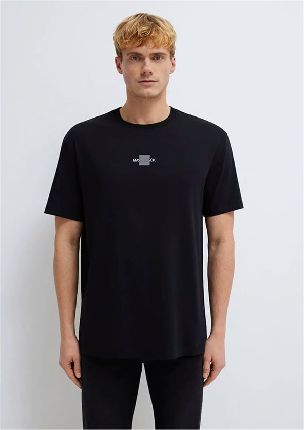 Mavi MAVİ BLACK TİŞÖRT Siyah Siyah Erkek T-Shirt