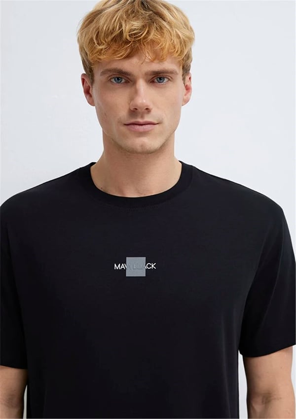 Mavi MAVİ BLACK TİŞÖRT Siyah Siyah Erkek T-Shirt