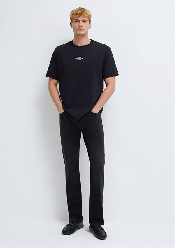 Mavi MAVİ BLACK TİŞÖRT Siyah Siyah Erkek T-Shirt