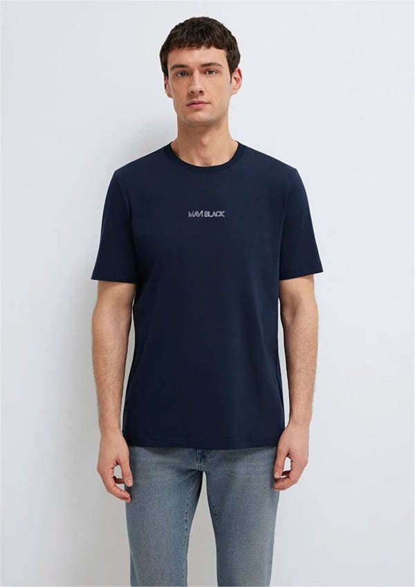 Mavi MAVİ BLACK TİŞÖRT Sky Captain Lacivert Erkek T-Shirt