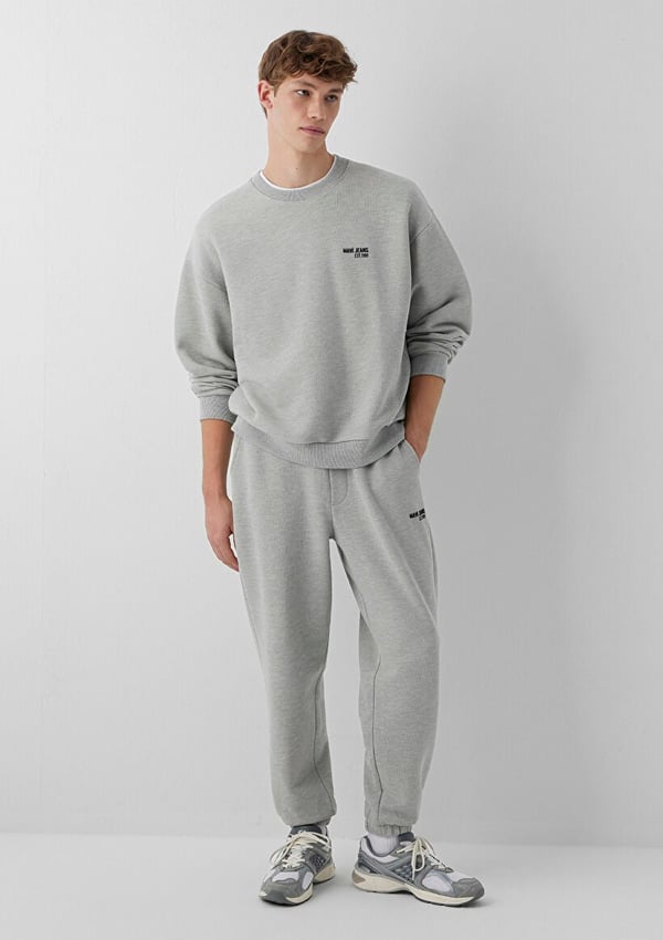 Mavi MAVİ JEANS SWEATSHIRT Açık Gri Melanj Gri Erkek Sweatshirt