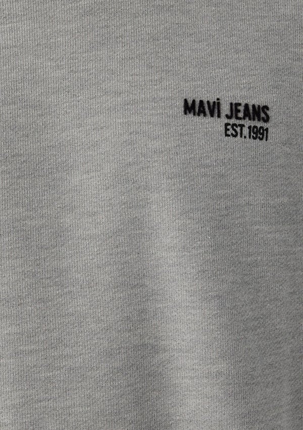 Mavi MAVİ JEANS SWEATSHIRT Açık Gri Melanj Gri Erkek Sweatshirt