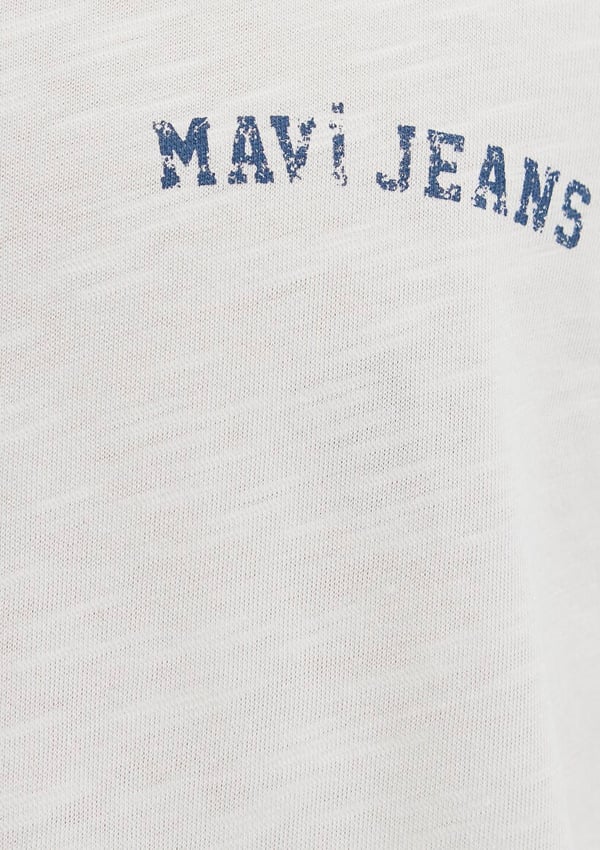 Mavi MAVİ JEANS TİŞÖRT Kırık Beyaz Kırık Beyaz Erkek T-Shirt