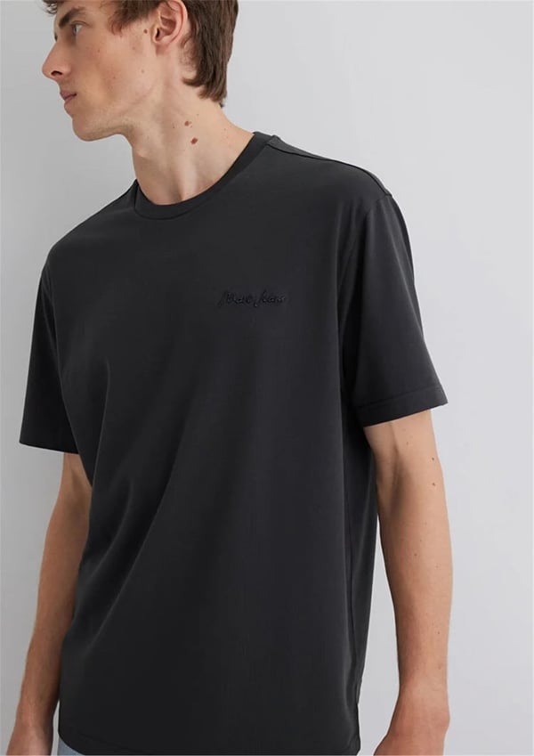 Mavi MAVİ JEANS TİŞÖRT Pirate Black Antrasit Erkek T-Shirt