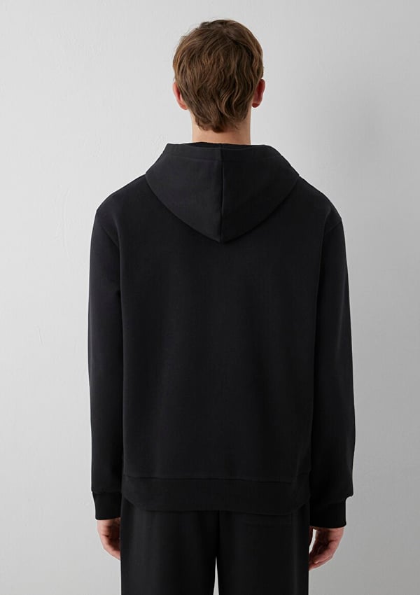Mavi MAVİ KAPÜŞONLU SWEATSHİRT Siyah Siyah Erkek Sweatshirt