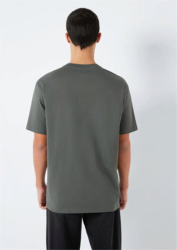 Mavi MAVi KiSA KOL TİŞÖRT Koyu Golge Gri Gri Erkek T-Shirt