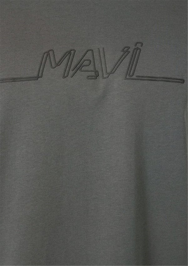 Mavi MAVi KiSA KOL TİŞÖRT Koyu Golge Gri Gri Erkek T-Shirt