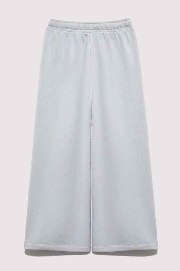 Mavi MAVİ LOGO BASKILI WIDE LEG ÖRME PANTOLON Denim Kız Çocuk Kot Pantolon