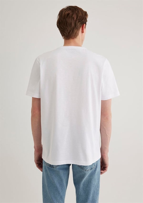 Mavi MAVi LOGO TİŞÖRT Beyaz Beyaz Erkek T-Shirt