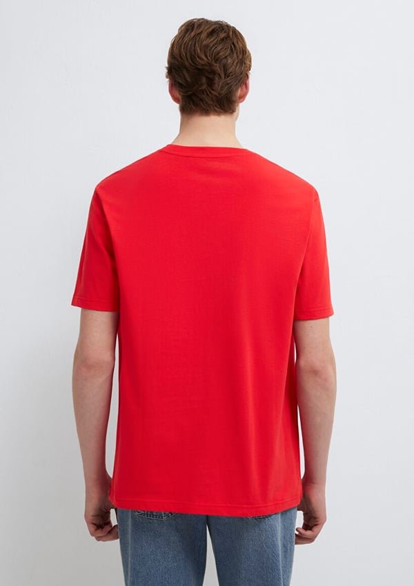 Mavi MAVİ LOGO TİŞÖRT Çin Kırmızısı Kırmızı Erkek T-Shirt