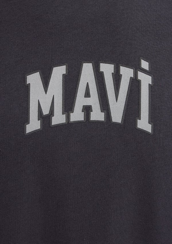 Mavi MAVİ LOGO TİŞÖRT Kömür Antrasit Erkek T-Shirt