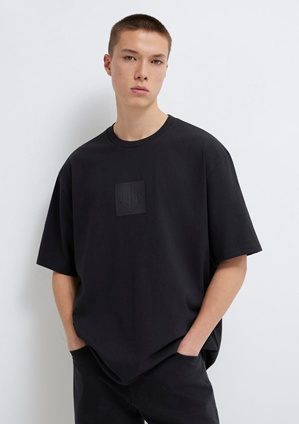 Mavi MAVİ LOGO TİŞÖRT Siyah Siyah Erkek T-Shirt