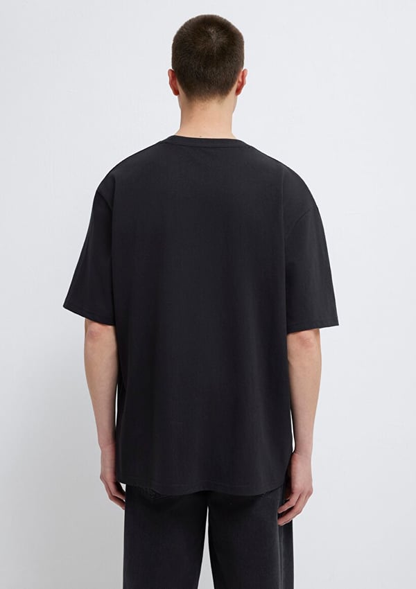 Mavi MAVİ LOGO TİŞÖRT Siyah Siyah Erkek T-Shirt