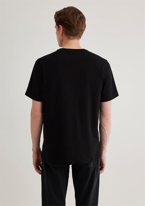 Mavi MAVİ LOGO TİŞÖRT Siyah Siyah Erkek T-Shirt