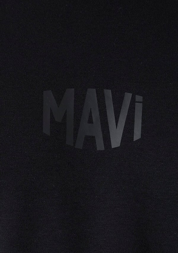 Mavi MAVİ LOGO TİŞÖRT Siyah Siyah Erkek T-Shirt