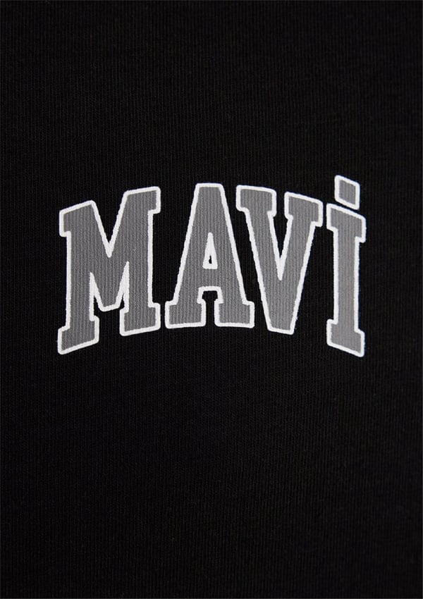 Mavi MAVİ LOGO TİŞÖRT Siyah Siyah Erkek T-Shirt