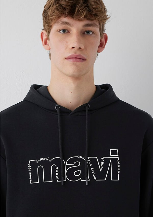 Mavi MAVİ SWEATSHIRT  Siyah Siyah Erkek Sweatshirt
