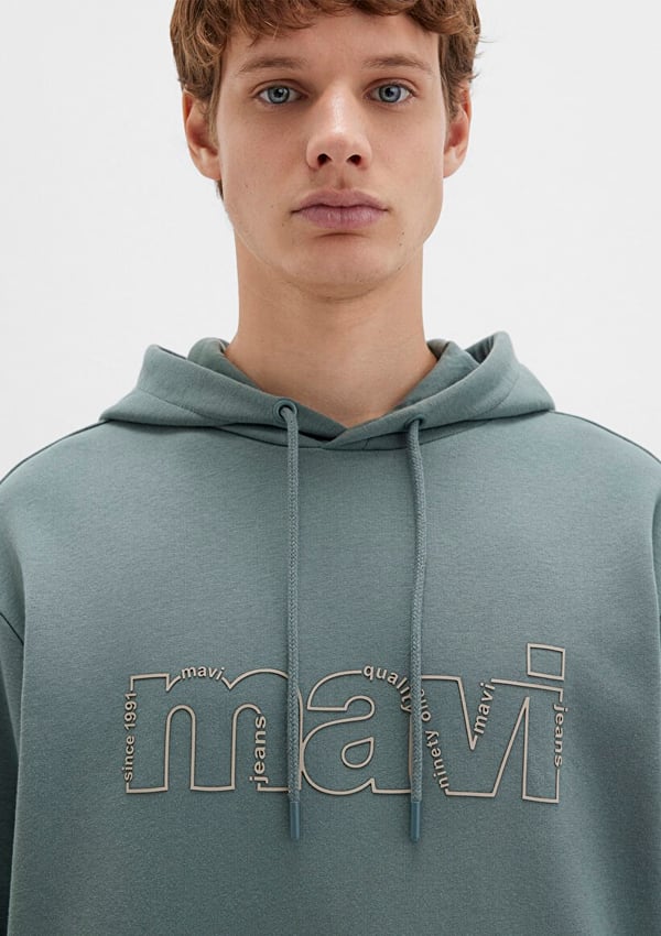 Mavi MAVİ SWEATSHIRT  Soluk Yeşil Turkuaz Erkek Sweatshirt