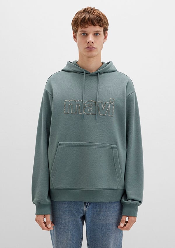 Mavi MAVİ SWEATSHIRT  Soluk Yeşil Turkuaz Erkek Sweatshirt