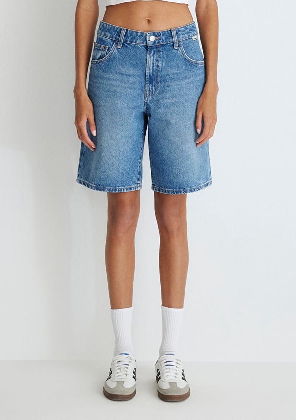 Mavi MELINDA Mid Blue Denim Denim Kadın Şort